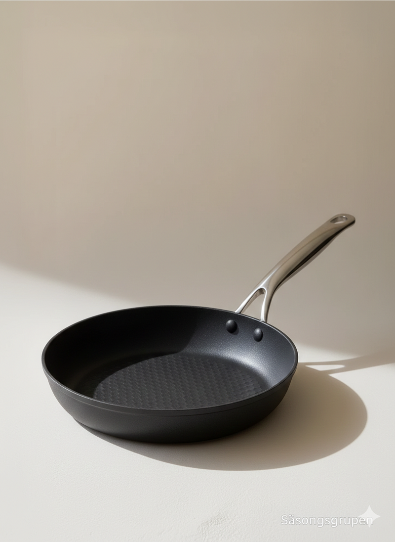 MIKSAYO- YOKAMA LÄTTVIKT STEKPANNA ROSTFRI HANDTAG GJUTJÄRN MED KERAMISK NON-STICK-BELÄGGNING