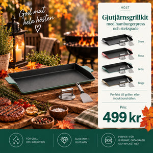 JERNVERKET GJUTJÄRNSGRILLKIT