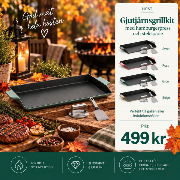 JERNVERKET GJUTJÄRNSGRILLKIT