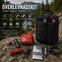 ETERNA ÖVERLEVNADSKIT FRÅN LØV - SVART