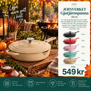 JERNVERKET GJUTJÄRNSPANNA 28 CM