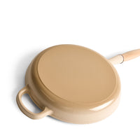 JERNVERKET STEKPANNA 28 CM MED TRÄHANDTAG